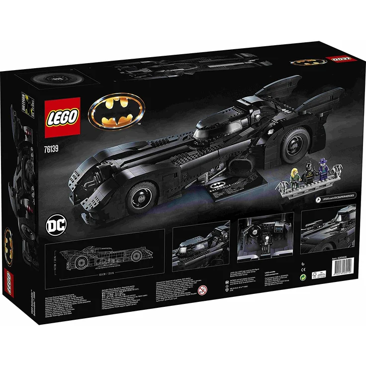 LEGO DC Super Heroes 1989 Batmobile Konstruktionsspielzeug – Bild 13