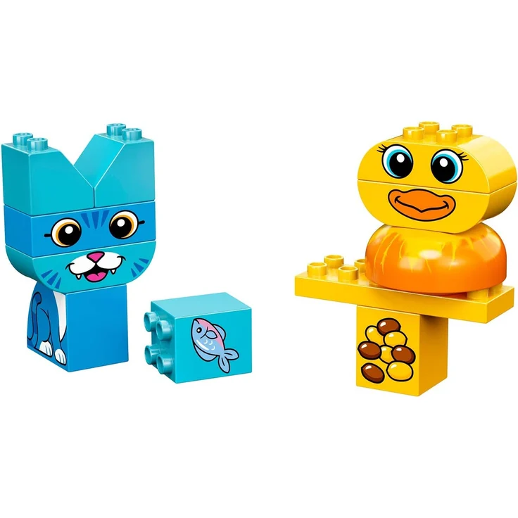 LEGO Duplo 10858 - Meine ersten Tiere, Farben lernen, Steine für Kleinkinder – Bild 2