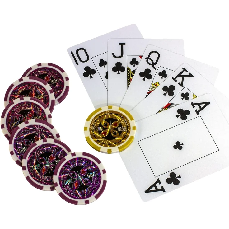 GAMES PLANET® Pokerkoffer, 300 Laserchips, Aluminium – Bild 7