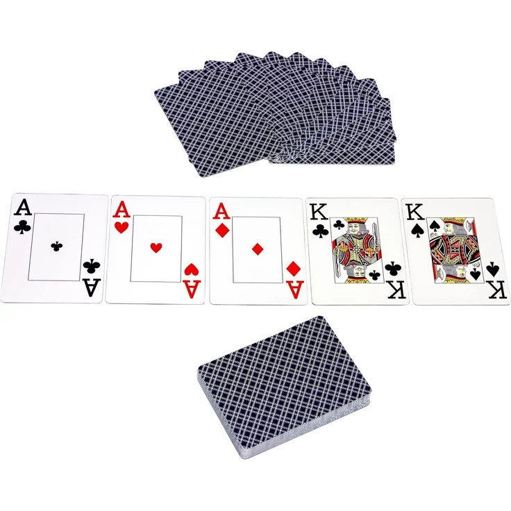 GAMES PLANET® Pokerkoffer, 300 Laserchips, Aluminium – Bild 8
