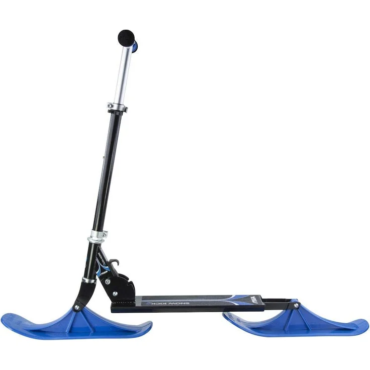 Stiga 'Snow Kick' Schneescooter, Schneebike, schwarz/blau, hochwertige Konstruktion, klappbar und höhenverstellbar, griffsicherer Lenker, ab 5 Jahren – Bild 2