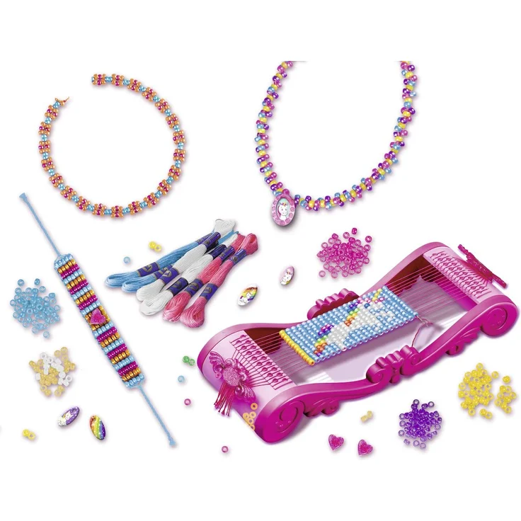 Ravensburger Magischer Perlenzauber, Perlenarmbänder selber machen, Kreatives Bastelset für Mädchen ab 5 Jahren, mit Webrahmen und über 1000 Perlen – Bild 6