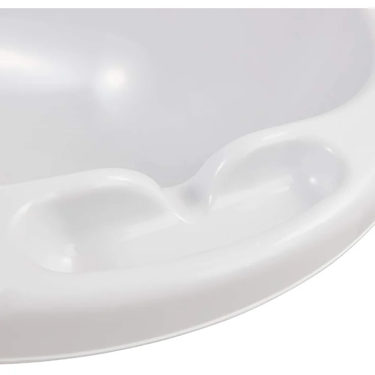 keeeper Babybadewanne mit Stöpsel, Peppa Pig Grau, Ab 0 bis ca. 12 Monate, 84 cm lang, ergonomisch – Bild 7