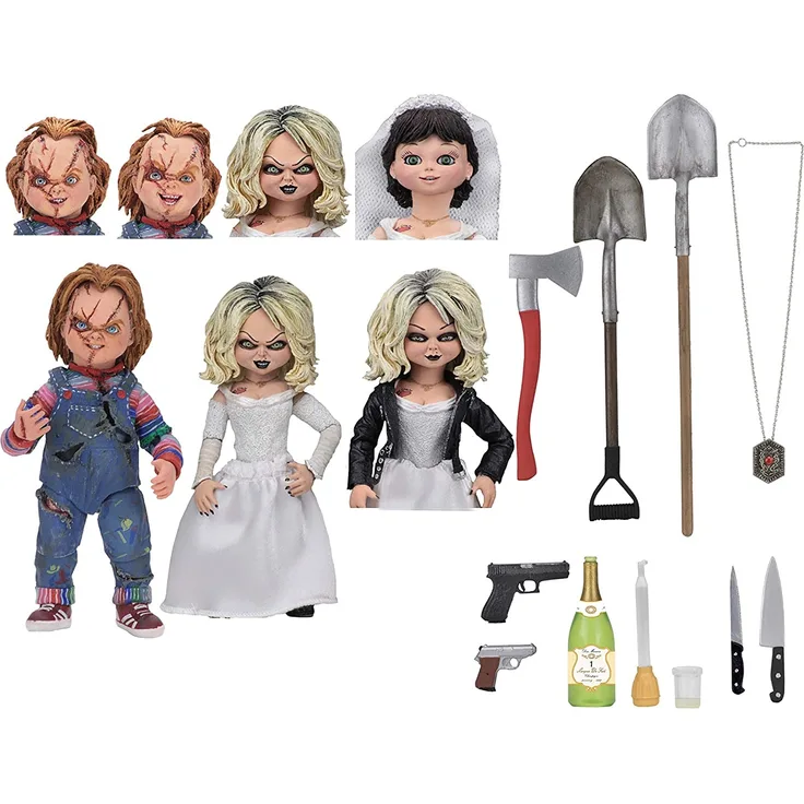 Chucky NECA42114 Chucky & Tiffany Actionfigur, bunt, 42114