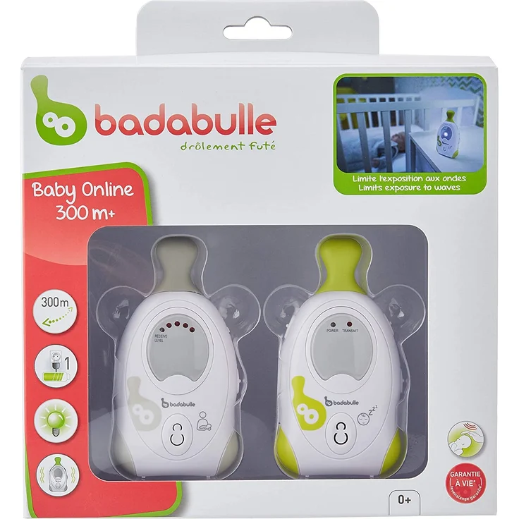 Badabulle B014010 Babyphone Online 300m+, weiß – Bild 8