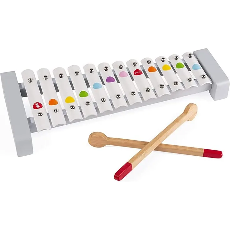 Janod J07604 - Konfetti Xylophon Metall