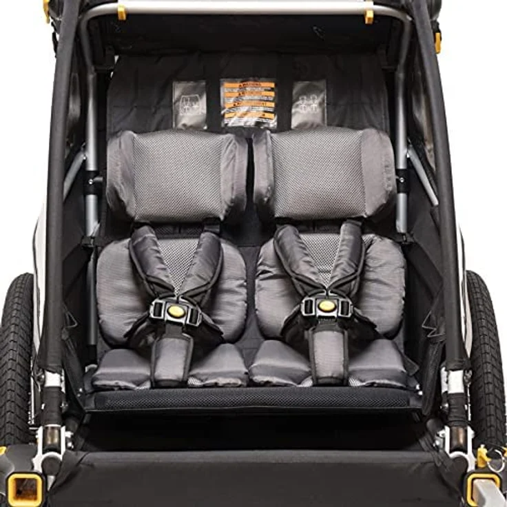 Burley 960134 FahrradanhängerEinheitsgröße schwarz – Bild 2