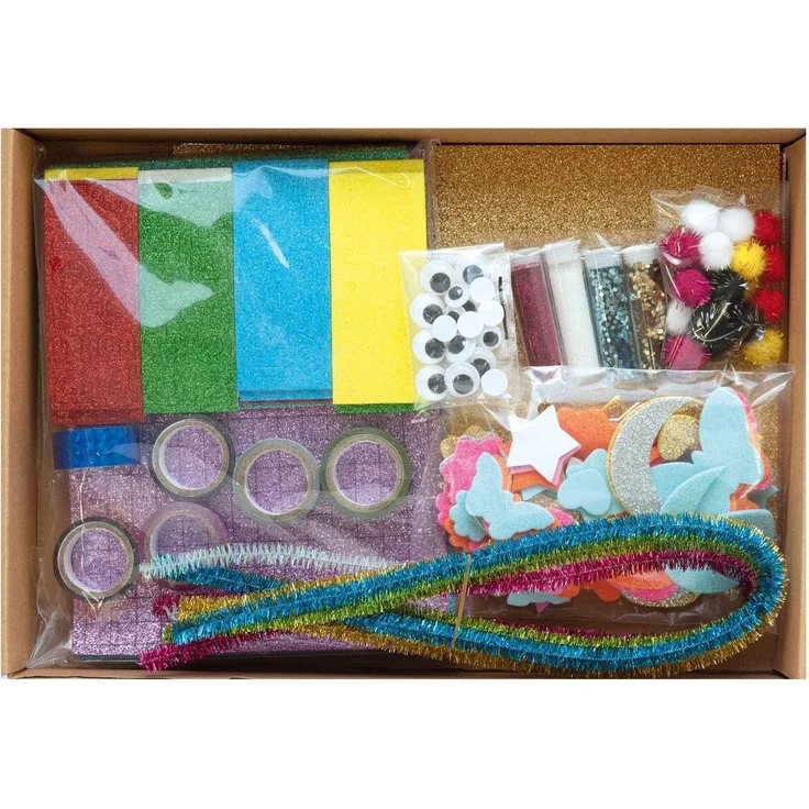 Kreativbox - Glitter Mix - 900-teilig – Bild 2