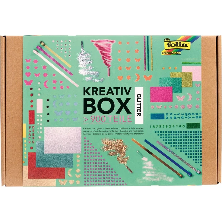 Kreativbox - Glitter Mix - 900-teilig – Bild 1