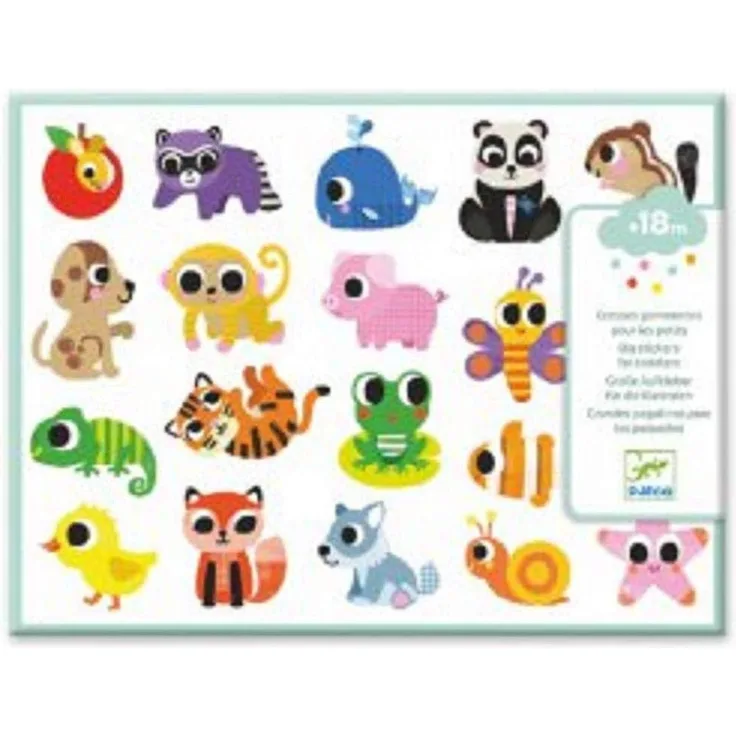 Reliefsticker Tierbabys - DJECO DJ09084