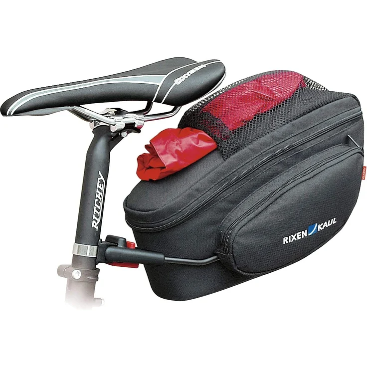 KLICKfix Contour Magnum Satteltasche schwarz Fahrradtasche – Bild 5