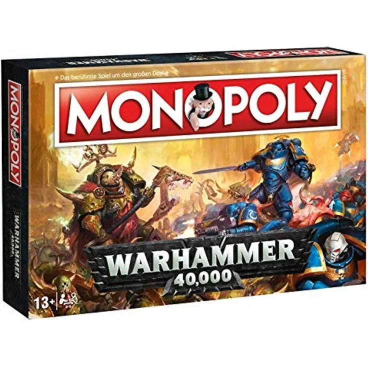 Winning Moves WIN45342 40.000 Monopoly: Warhammer 40K, Mehrfarbig – Bild 2