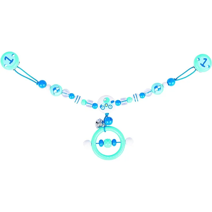 Heimess Kinderwagen Kette mit Clips (Rennwagen)