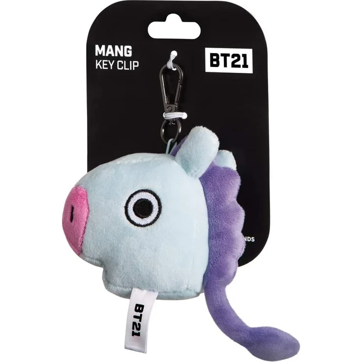 schlüsselanhänger Linefriends BT21Mang 9 cm Plüsch lila – Bild 3