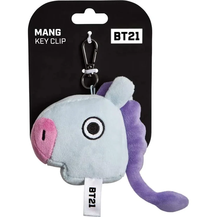 schlüsselanhänger Linefriends BT21Mang 9 cm Plüsch lila – Bild 2