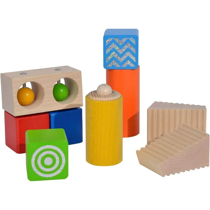 Eichhorn 100024254 - Funktionsbausteine,Fühl, Klang und Form Bausteine
