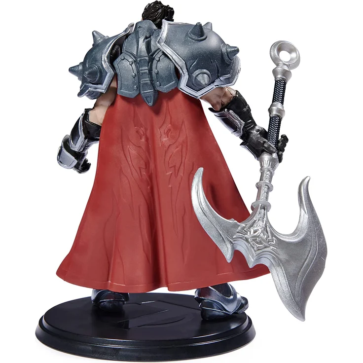 Spin Master League of Legends - 10cm Darius Actionfigur mit Axt und Ausstellungssockel – Bild 4