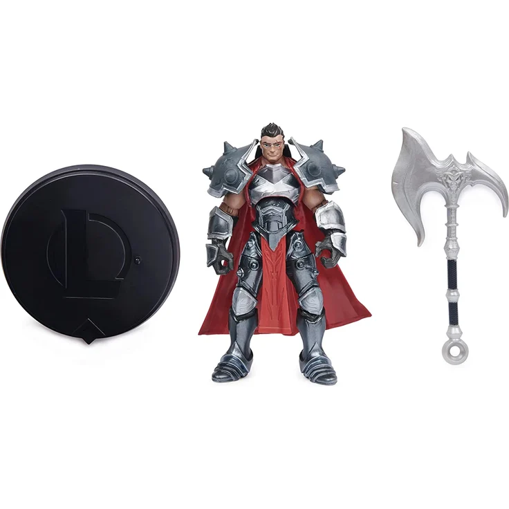 Spin Master League of Legends - 10cm Darius Actionfigur mit Axt und Ausstellungssockel – Bild 5