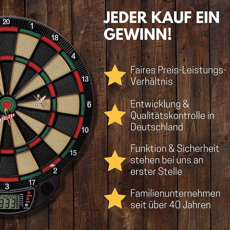 Best Sporting Dart-Teppich, 40 x2 50 cm, dunkelgrau mit Aufdruck – Bild 7