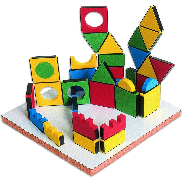 Edushape Ed 975054 Gesellschaftsspiel Lernspiel Edu‘Magnet 3D