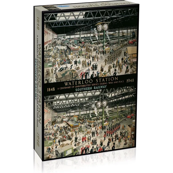 Gibson Jigsaw Puzzle - Waterloo Station - 1000 Puzzle Pieces