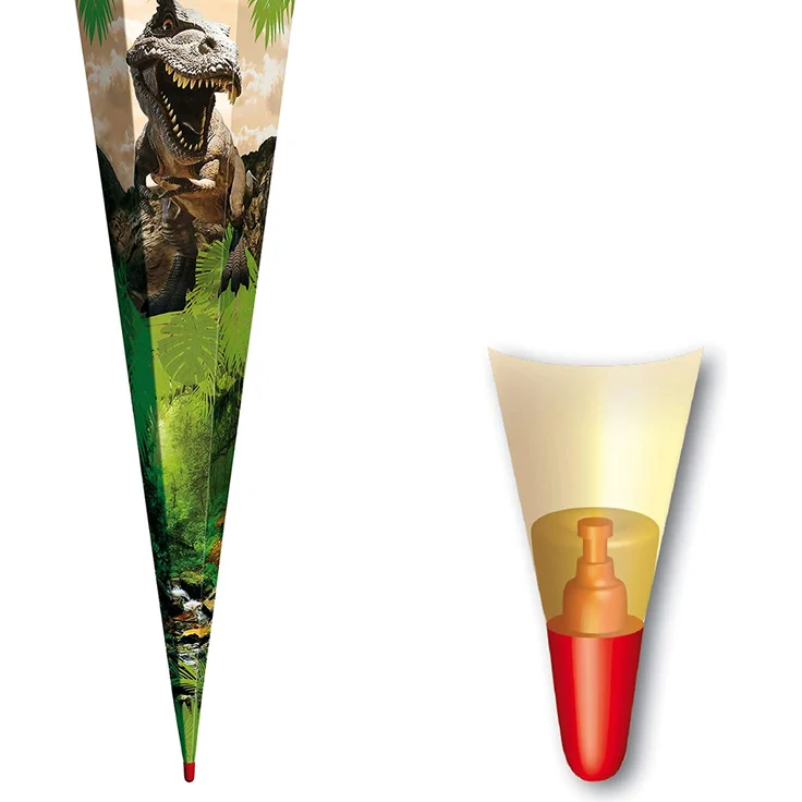 Roth Maxi Schultüte - 100cm Eckig Tyrannosaurus - Preisvergleich – Bild 6