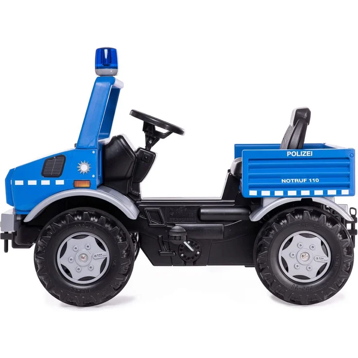 Rolly Toys 038251 rollyUnimog Polizei Edition 2020 (Kinderunimog, Tretfahrzeug) - inkl. RollyFlashlight, Sitz verstellbar, Flüsterlaufreifen – Bild 5