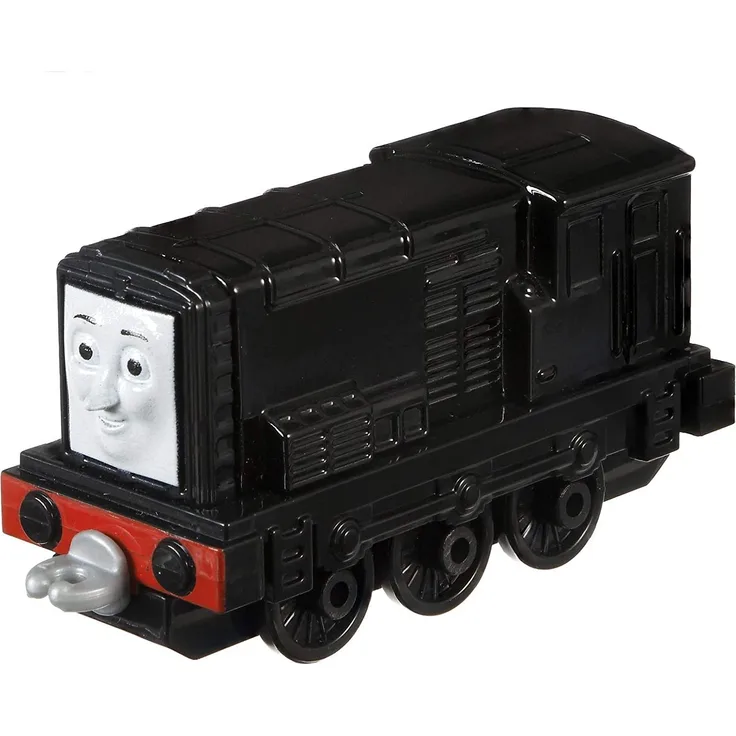 Mattel Fisher-Price DXT31 - Thomas Adventures Kleine Lokomotive Diesel, Vorschul- Spielwelten