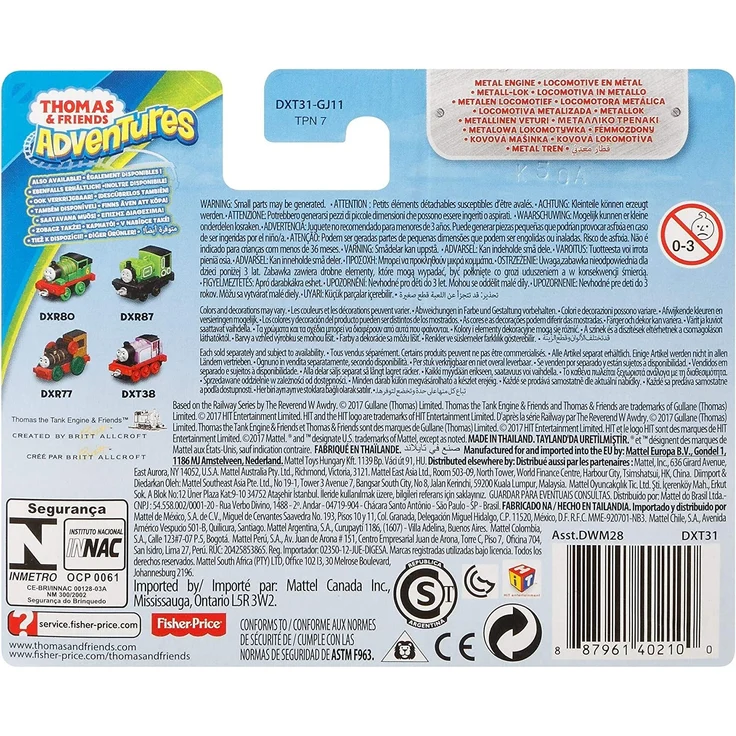 Mattel Fisher-Price DXT31 - Thomas Adventures Kleine Lokomotive Diesel, Vorschul- Spielwelten – Bild 6