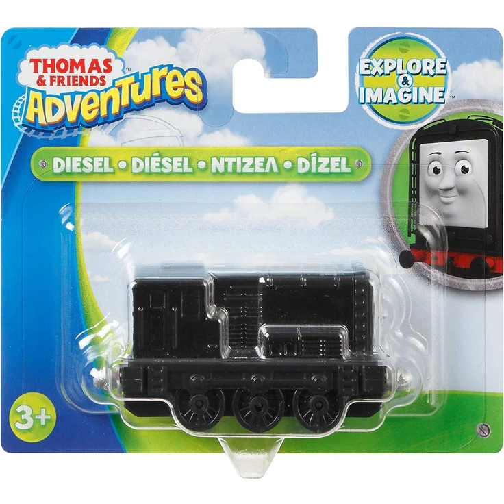 Mattel Fisher-Price DXT31 - Thomas Adventures Kleine Lokomotive Diesel, Vorschul- Spielwelten – Bild 5