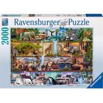 Ravensburger 2000 Teile Puzzle Aimee Stewart: Großartige Tierwelt - Preisvergleich