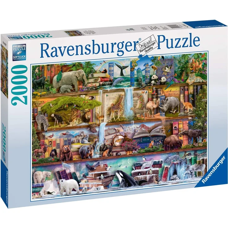 Ravensburger 2000 Teile Puzzle Aimee Stewart: Großartige Tierwelt - Preisvergleich – Bild 6