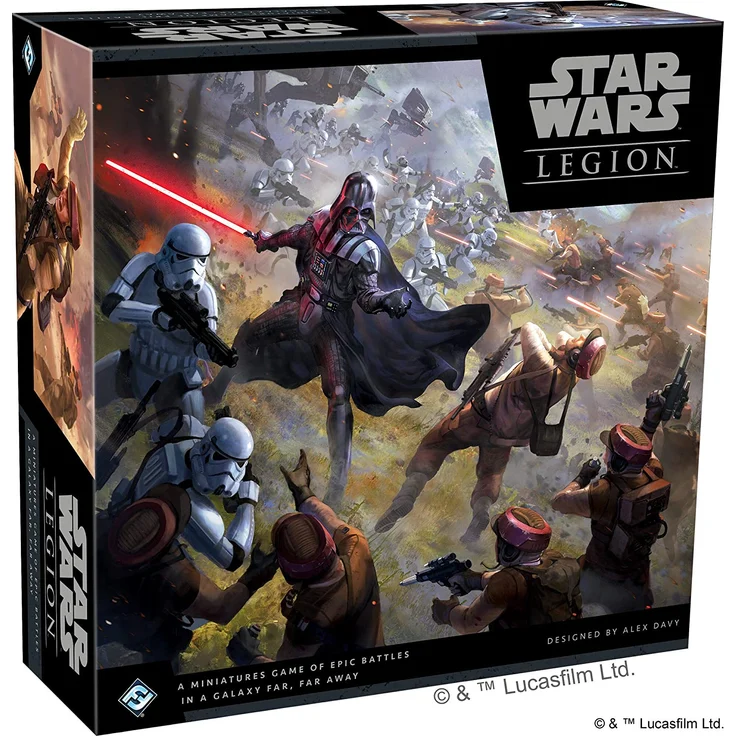 Fantasy Flight Games - Star Wars Legion - Core Set - EN, Mehrfarbig, SWL01 – Bild 1