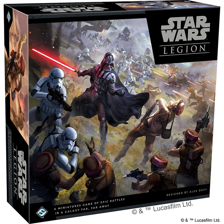 Fantasy Flight Games - Star Wars Legion - Core Set - EN, Mehrfarbig, SWL01