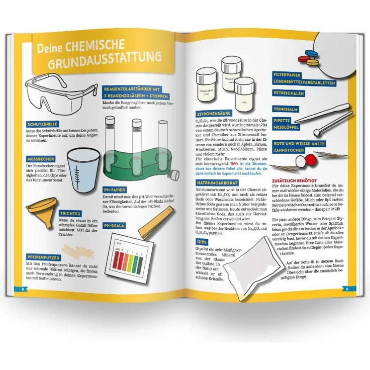 Franzis: GEOlino - Experimentierbox Chemie – Bild 5