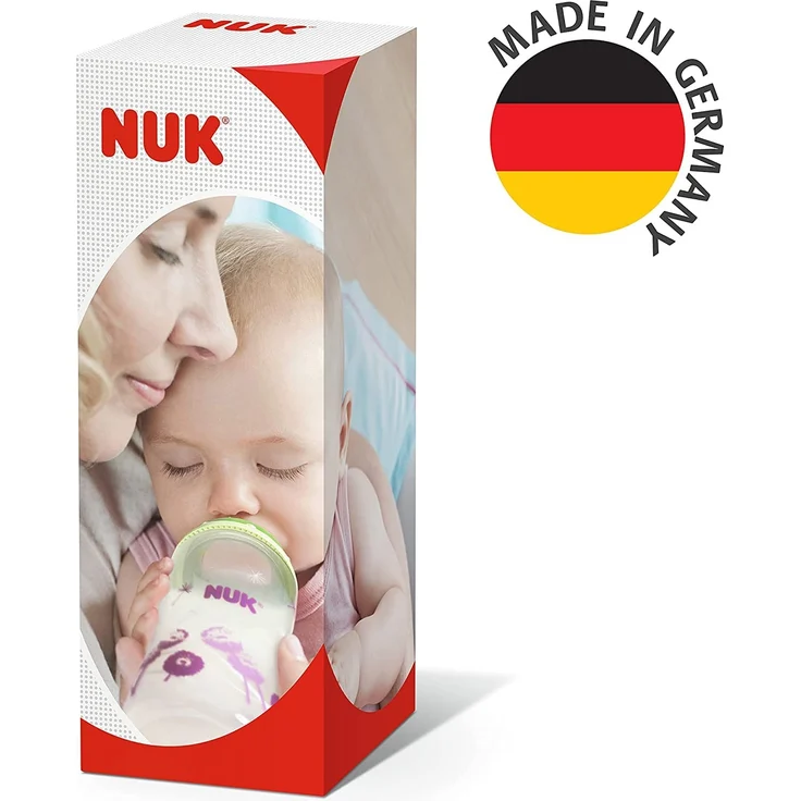 NUK Sports Cup Kinder Trinkflasche mit Chamäleon-Effekt | 24+ Monate | mit Farbwechsel | auslaufsichere Push-Pull-Trinktülle | Clip & Schutzkappe | BPA-frei | 450 ml | Chamäleon (grün) – Bild 7