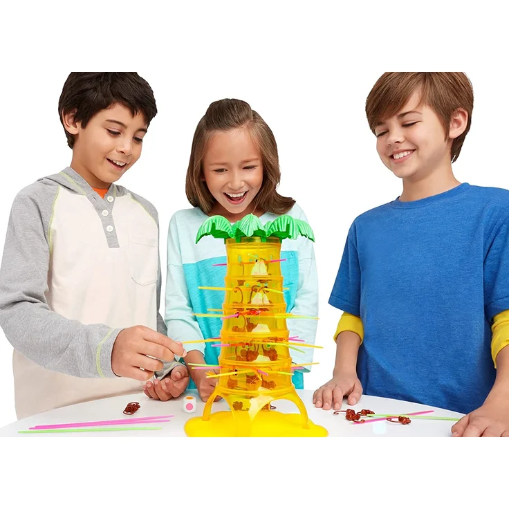 Mattel Games 52563 - S.O.S. Affenalarm Kinderspiel geeignet für 2 - 4 Spieler, Kinderspiele ab 5 Jahren – Bild 3