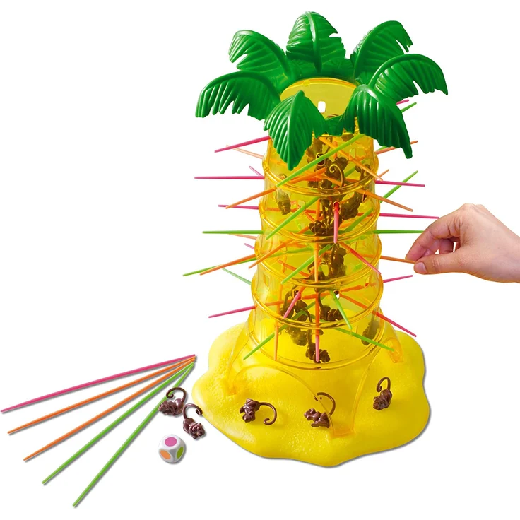 Mattel Games 52563 - S.O.S. Affenalarm Kinderspiel geeignet für 2 - 4 Spieler, Kinderspiele ab 5 Jahren – Bild 10