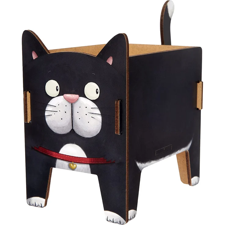 Werkhaus Vierbeiner Stiftebox Katze – Bild 2