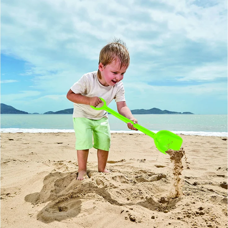 Hape E4077 - Starke Schaufel, 40 cm, Strandspielzeug/Sandspielzeug, grün – Bild 2