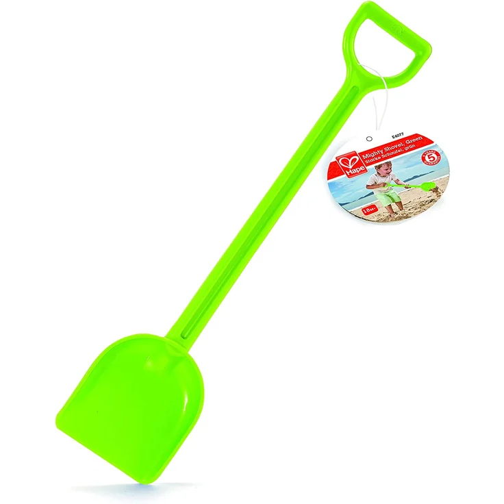 Hape E4077 - Starke Schaufel, 40 cm, Strandspielzeug/Sandspielzeug, grün – Bild 3