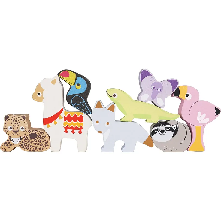 Le Toy Van PL113 Stapelspiel "Anden Tiere" Holz