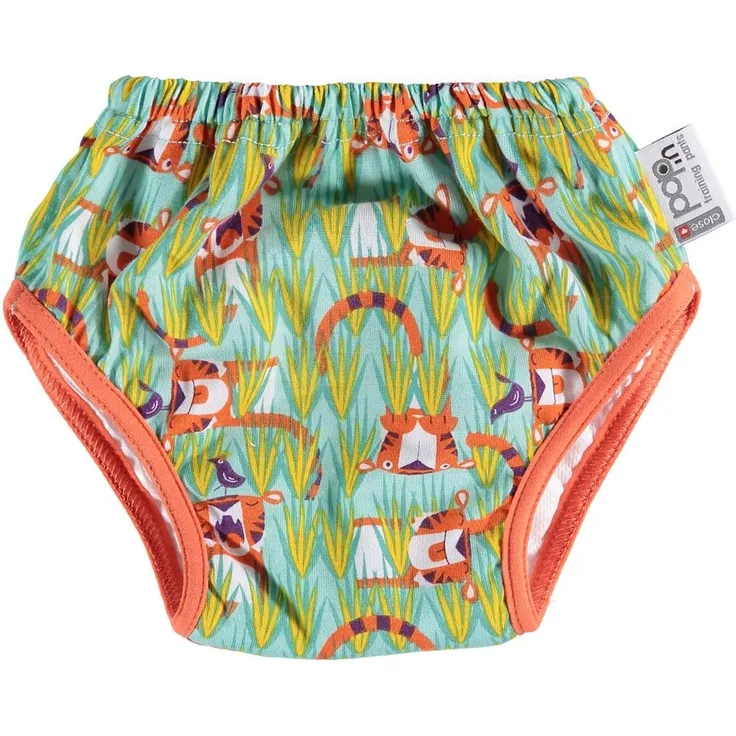 Close Pop-In Shorts Tiger Talla 1 grün