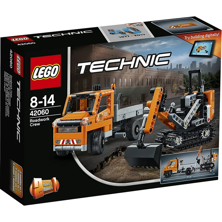 LEGO Technic 42060 - Straßenbau-Fahrzeuge, Bauspielzeug – Bild 4