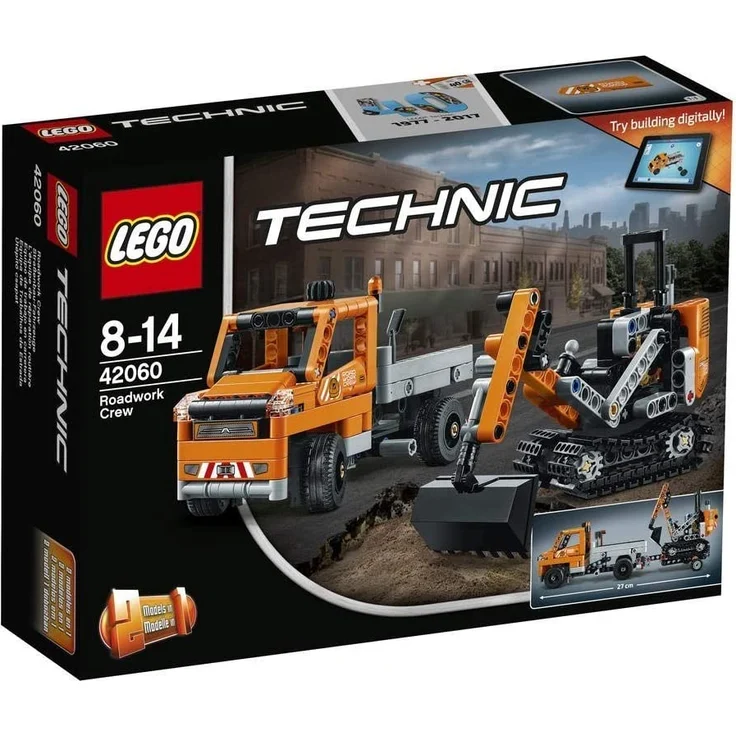 LEGO Technic 42060 - Straßenbau-Fahrzeuge, Bauspielzeug – Bild 1