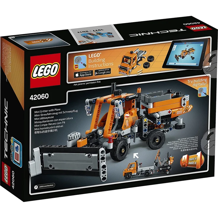 LEGO Technic 42060 - Straßenbau-Fahrzeuge, Bauspielzeug – Bild 5