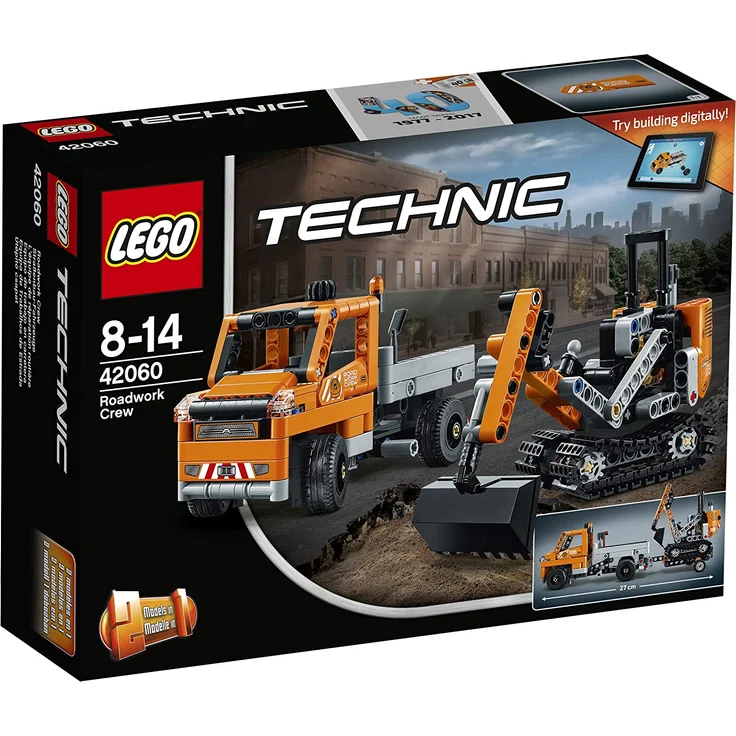 LEGO Technic 42060 - Straßenbau-Fahrzeuge, Bauspielzeug – Bild 8
