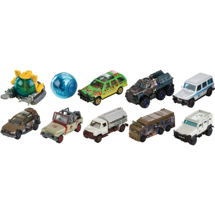 Matchbox FMW90 - Jurassic World Die-Cast Spielzeugauto, sortiert