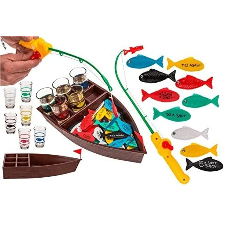 Fische angeln Trinkspiel