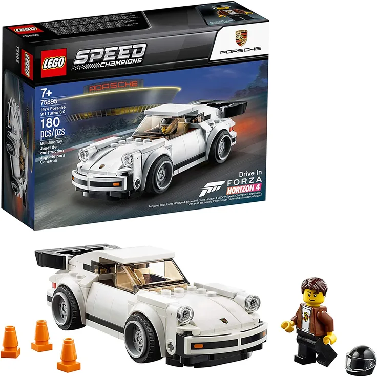 LEGO Speed Champions 75895 '1974 Porsche 911 Turbo 3.0', 180 Teile, ab 7 Jahren